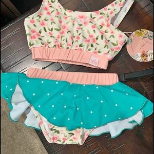 Sweet honey swim suit. 2T 2 piece. NWT
